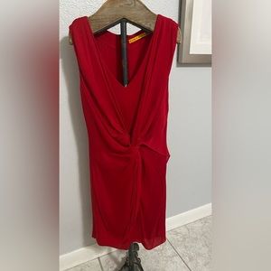 Alice + Olivia Red Dress Size S